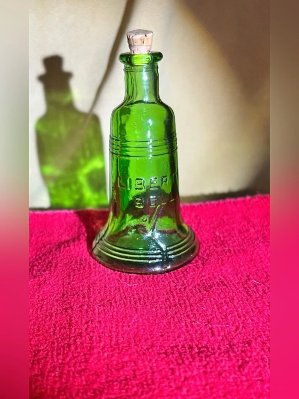 Vintage Liberty Bell Bitters Bottle